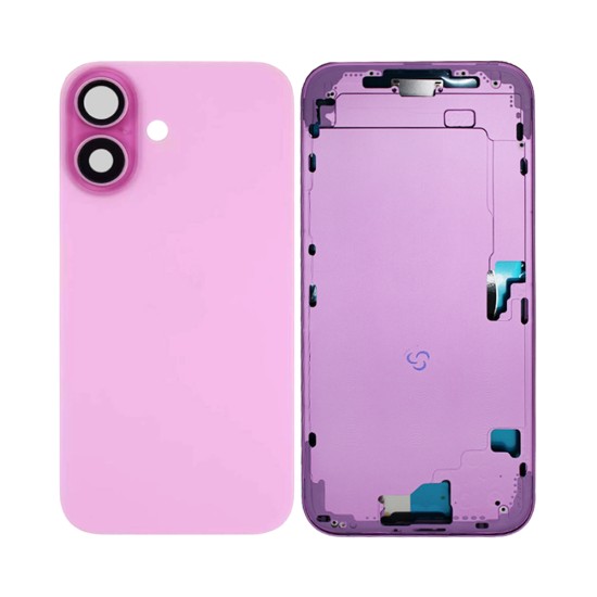 Tampa Traseira+Frame Apple iPhone 16 Plus Rosa